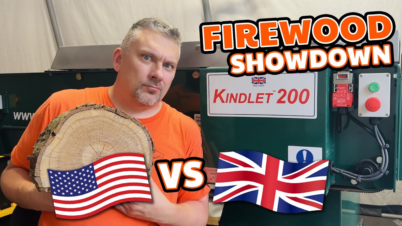 International Firewood Showdown - American Hardwood vs. British Powerhouse!