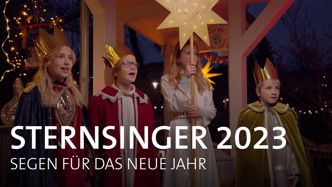 Die Sternsinger bringen den Segen für das kommende Jahr 2023