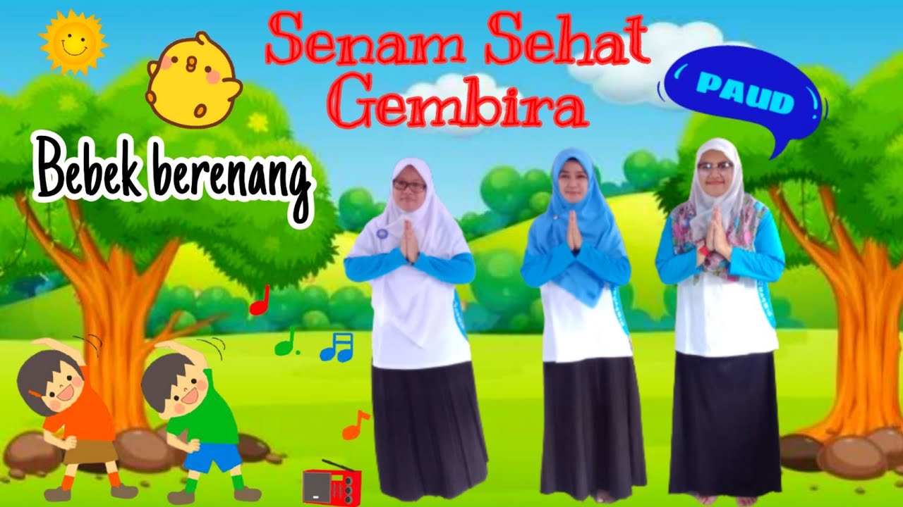 Senam Sehat Gembira || Senam bebek berenang PAUD Al-Fadilah