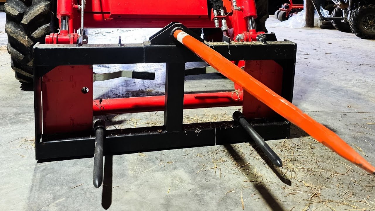 Moving Hay Is So Much Easier Now 😱 VEVOR Hay Spear Review!