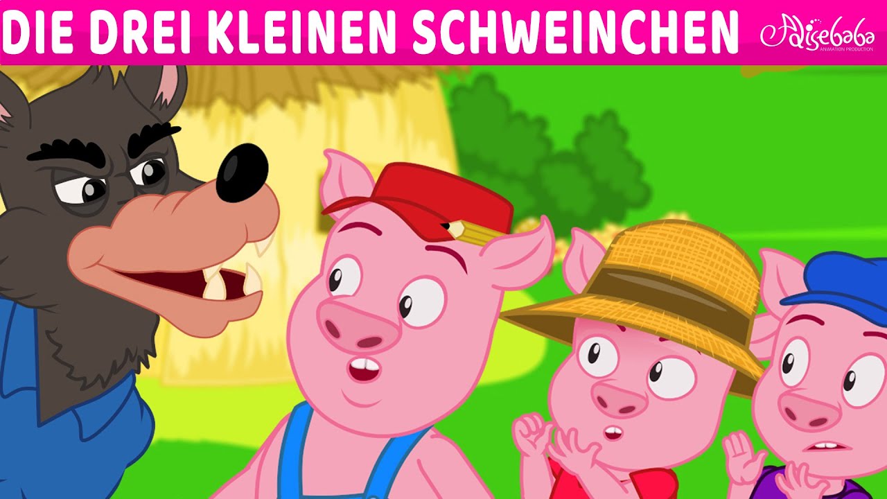 Die drei kleinen Schweinchen 🐷 Alle Episoden | Märchen für Kinder | Gute Nacht Geschichte