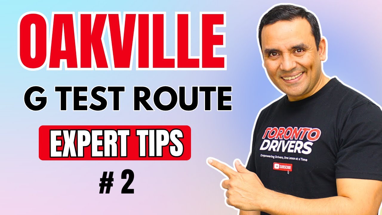 Oakville G Test Route 1 with Expert Tips!✅