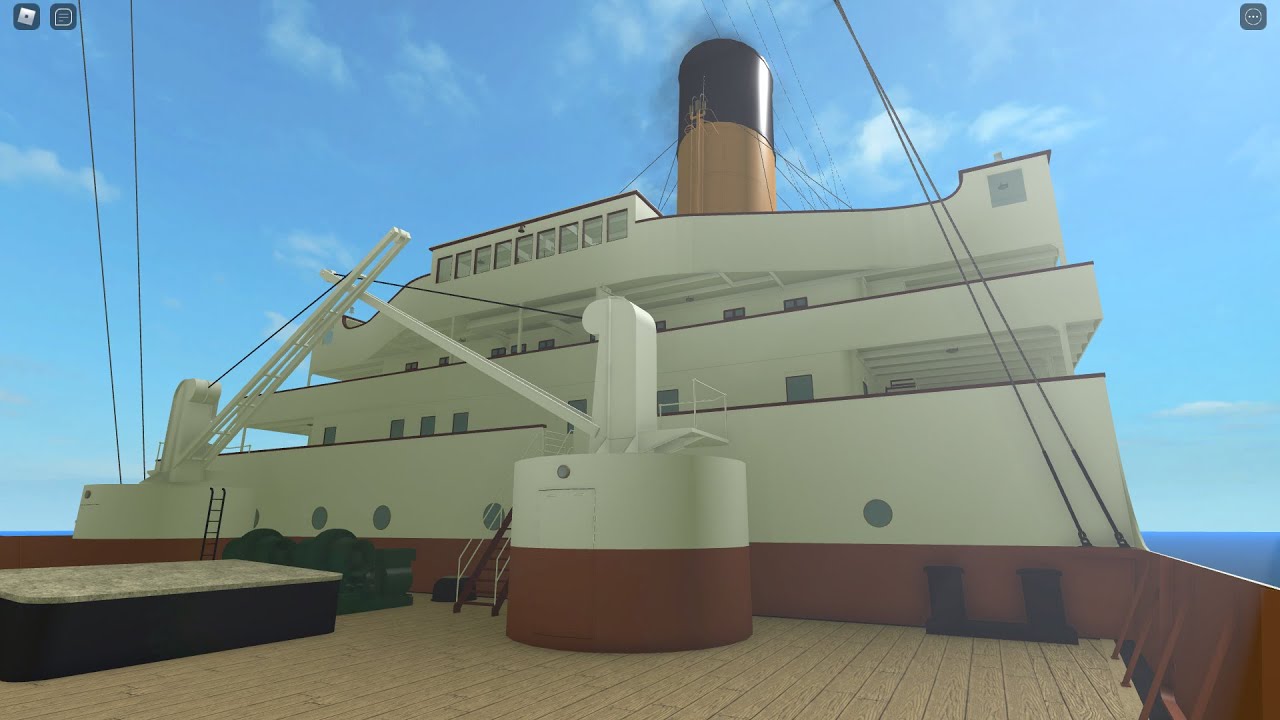 Roblox RMS Olympic Sailing Simulation (Virtual Tour)