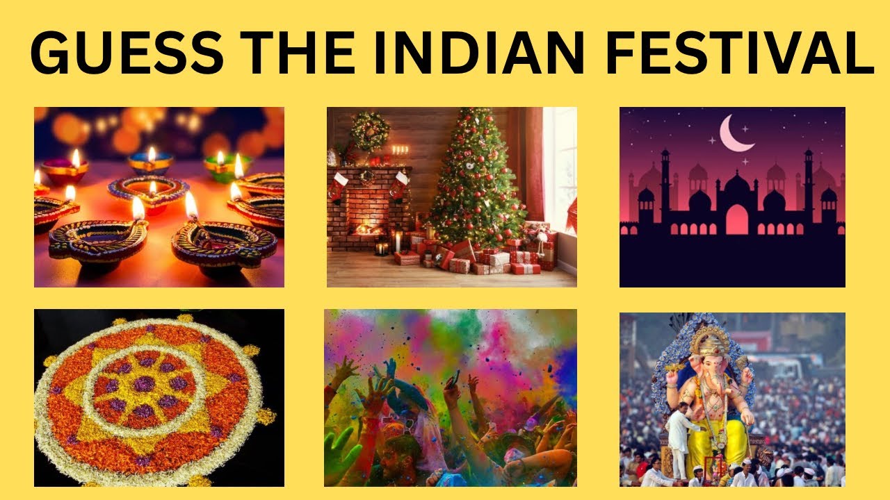 Guess the Indian Festivals from Easy to Hard| Fun and Colorful Quiz for Kids & Family