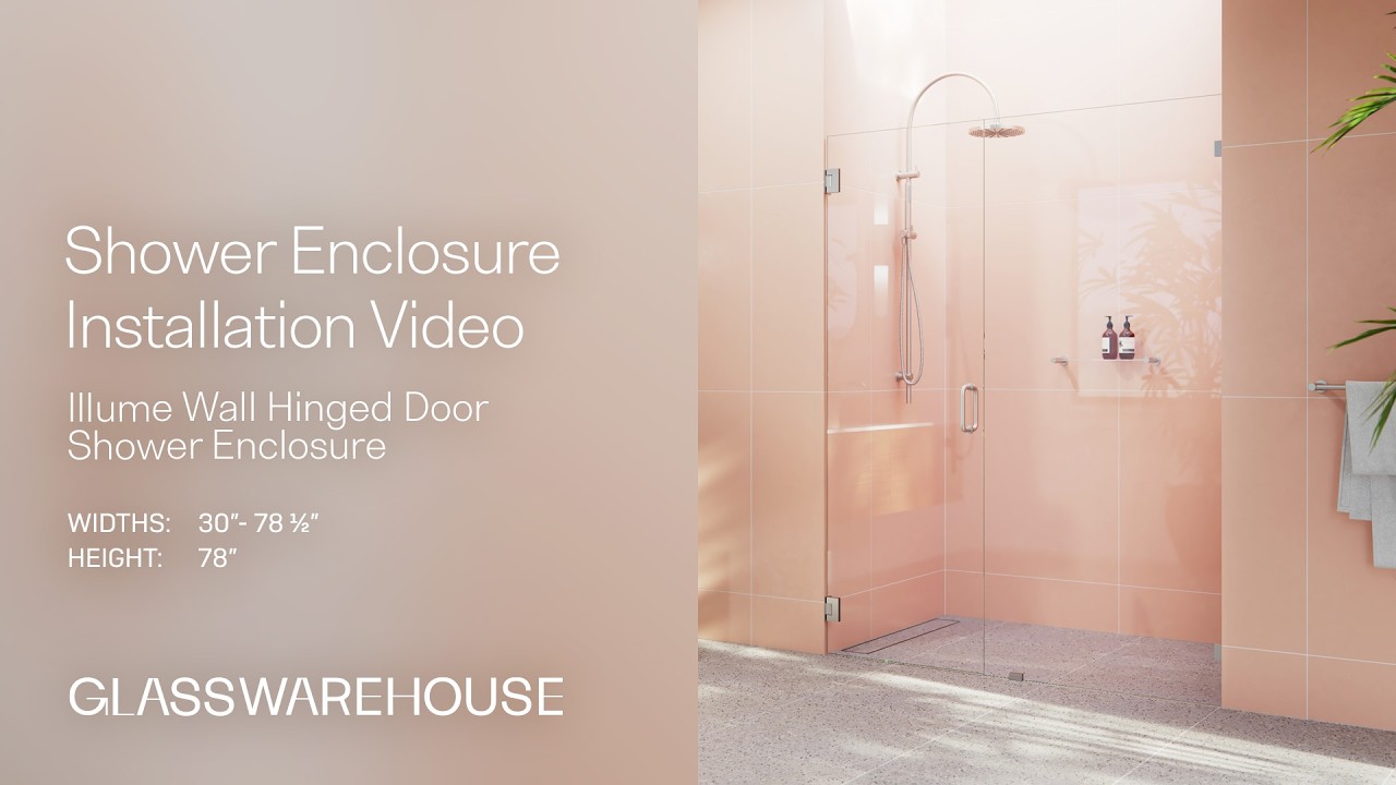 Illume - Shower Wall Hinge Installation Guide