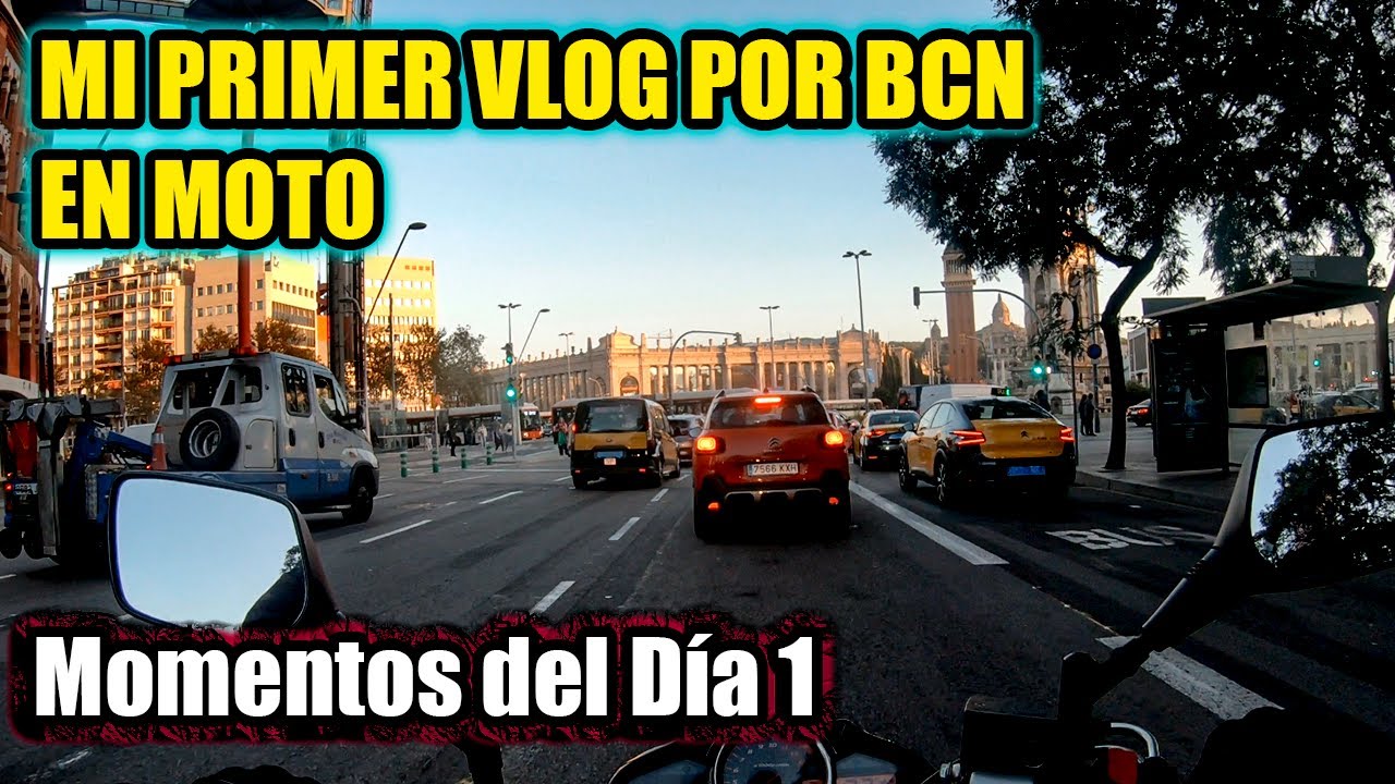 Probando el Soporte del Cuello ''GoPro'' |Momentos del Día 1 #motovlog #españa