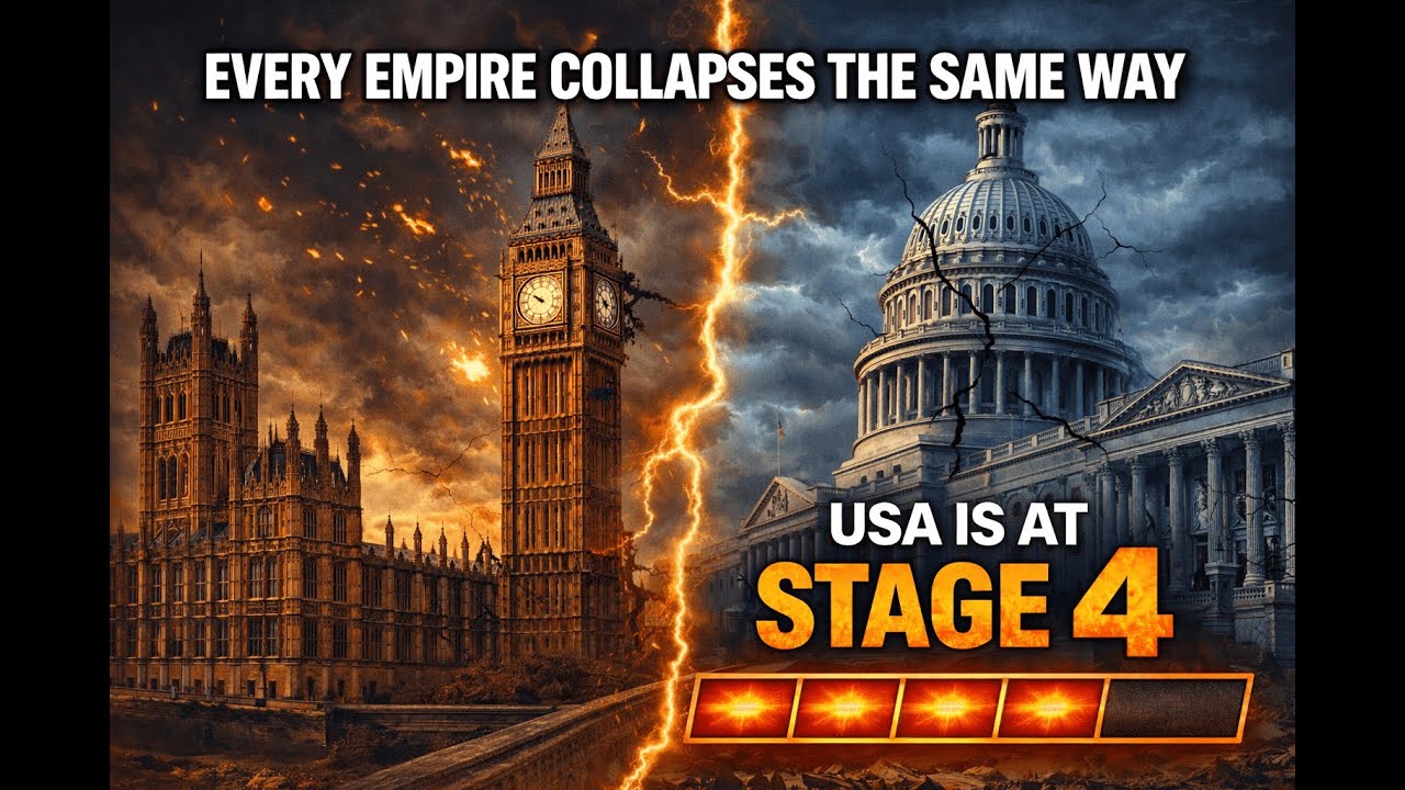 The 5-Stage Pattern That Destroyed the British Empire Is Happening in America