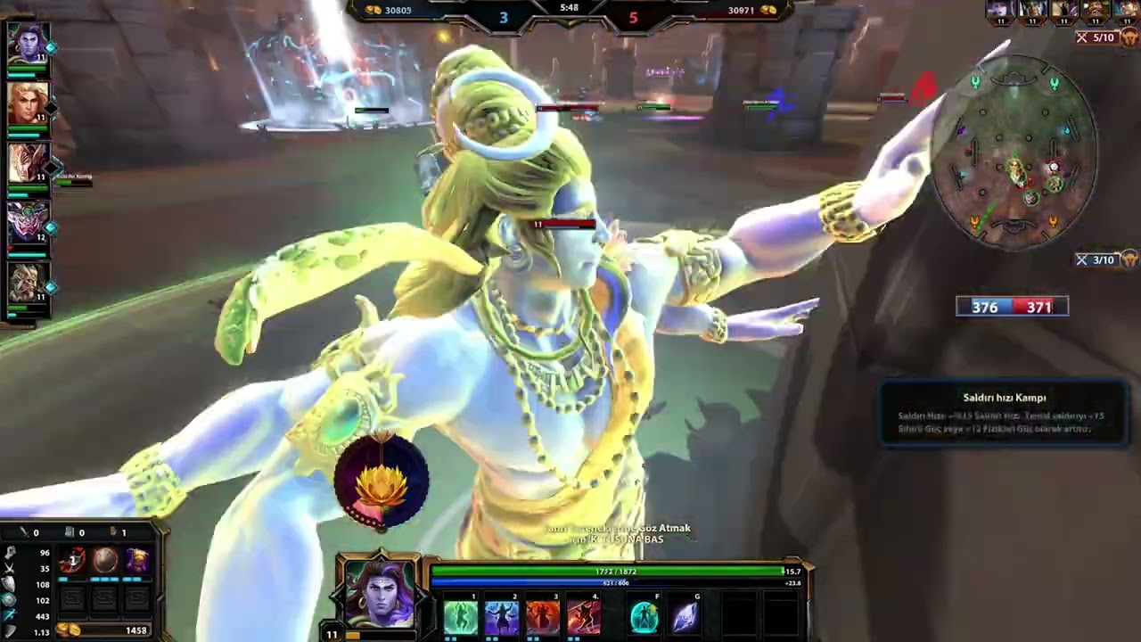 SMITE ARENA [ GAMEPLAY #25 ] : SHIVA