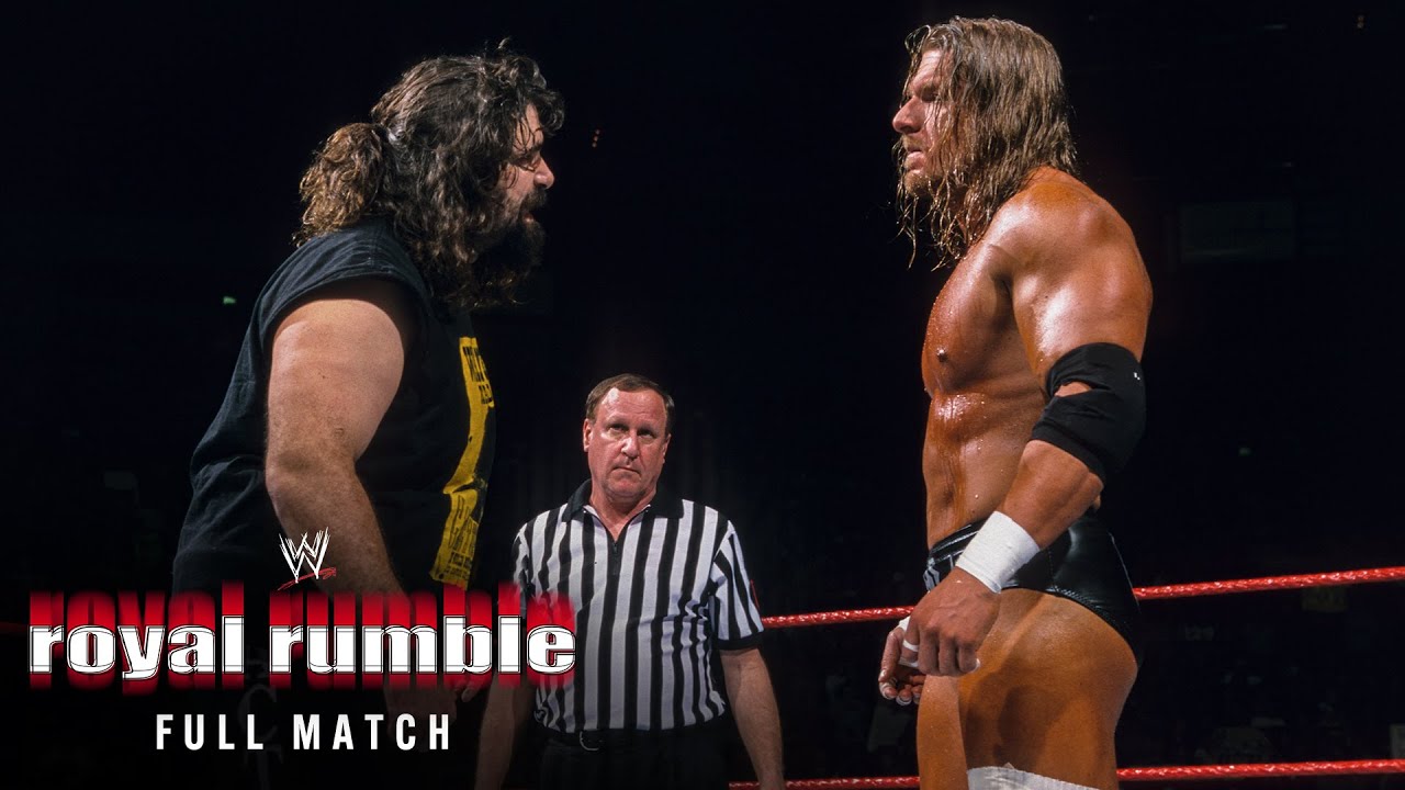 ПОЛНЫЙ МАТЧ: Triple H против Cactus Jack – Уличная драка за титул WWE: Royal Rumble 2000