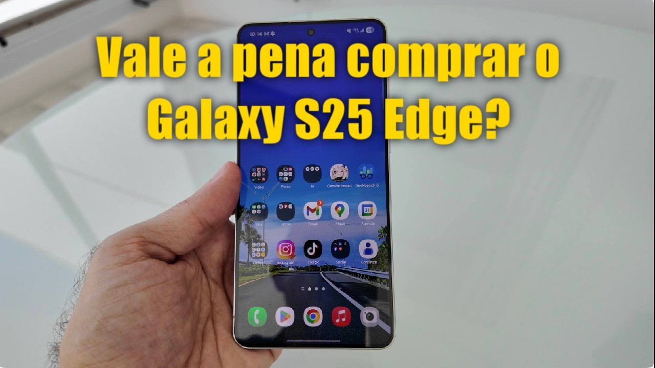 Vale a pena comprar o Galaxy S25 Edge - Resumo na despedida do celular da Samsung