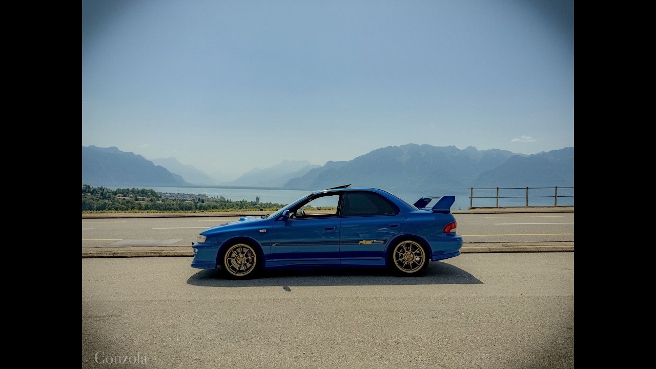 ASMR Subaru Chill Sunday Drive / Swiss Alps Landscape