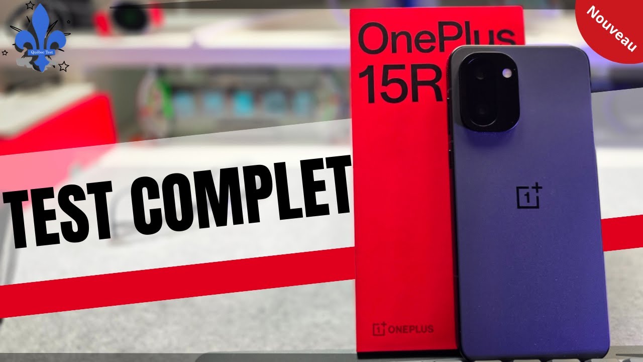 OnePlus 15R : le smartphone le plus équilibré de 2025 ? Autonomie record & Snapdragon 8 Gen 5