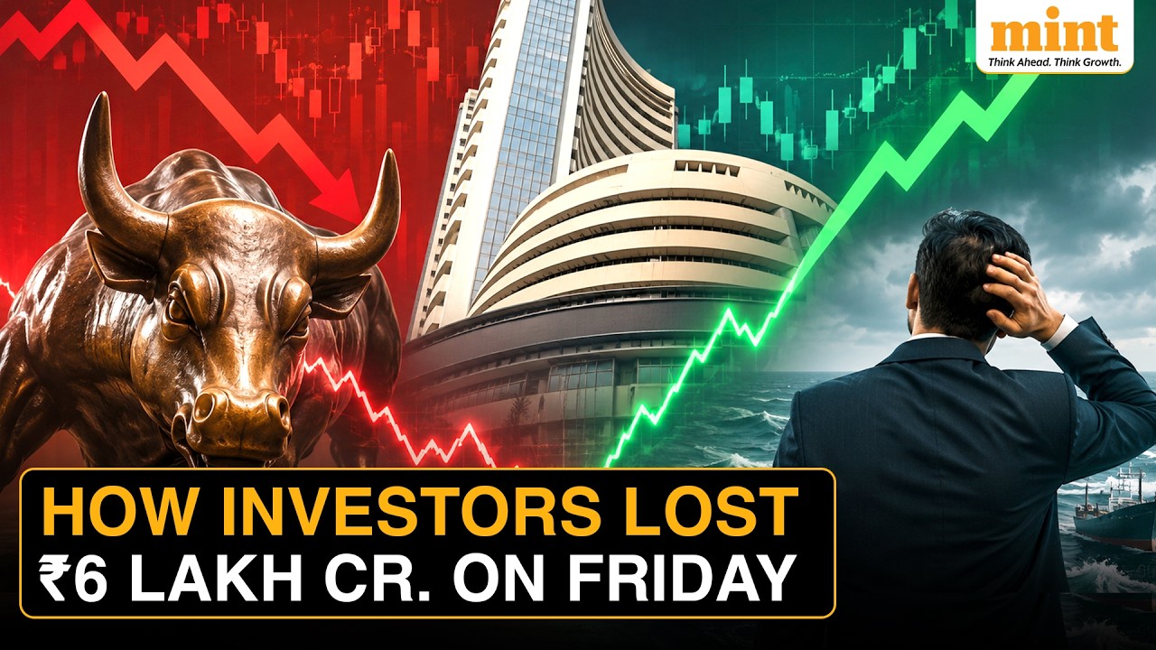 Sensex восстанавливается после резкого пятничного падения: продолжится ли турбулентность и что ст...