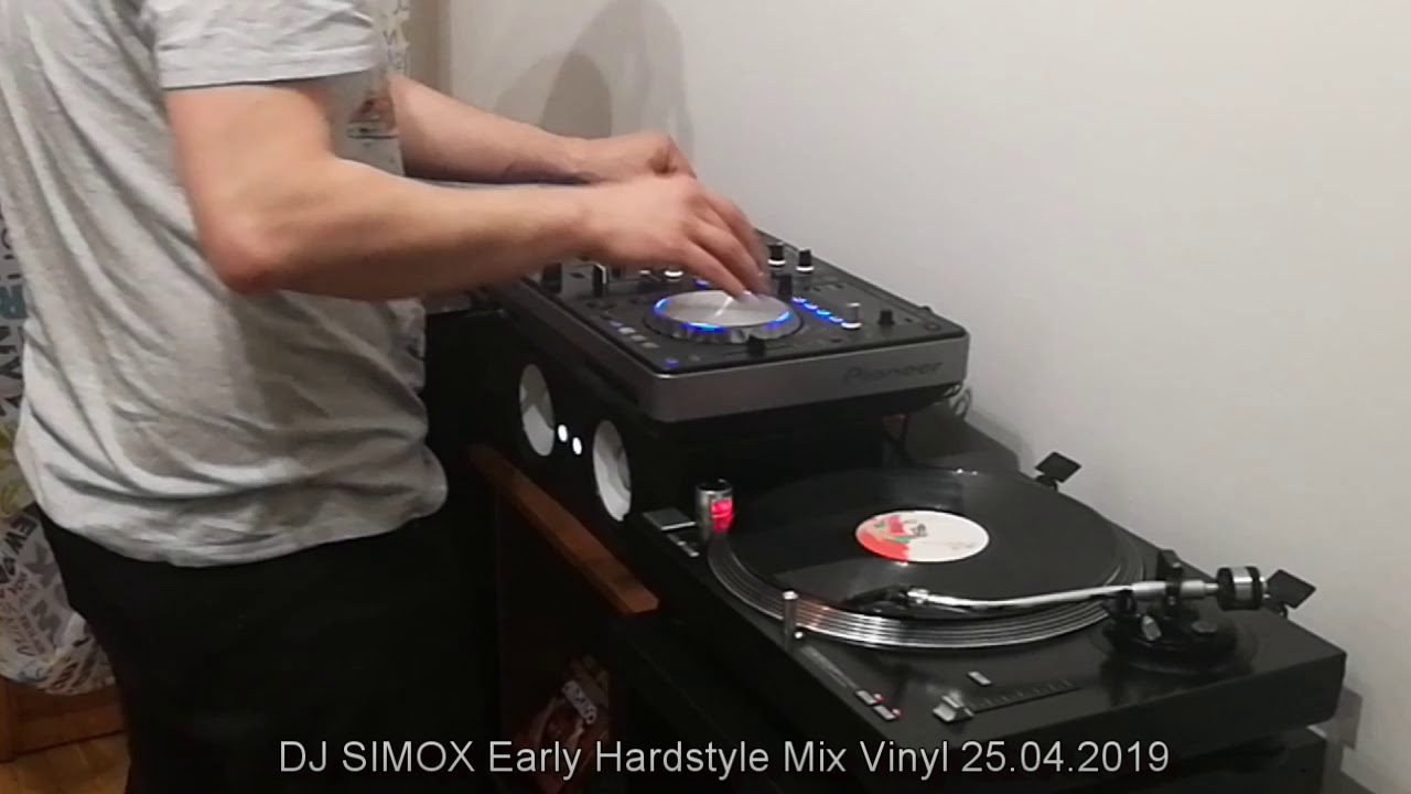 DJ SIMOX Early Hardstyle Vinyl Mix 25.04.2019