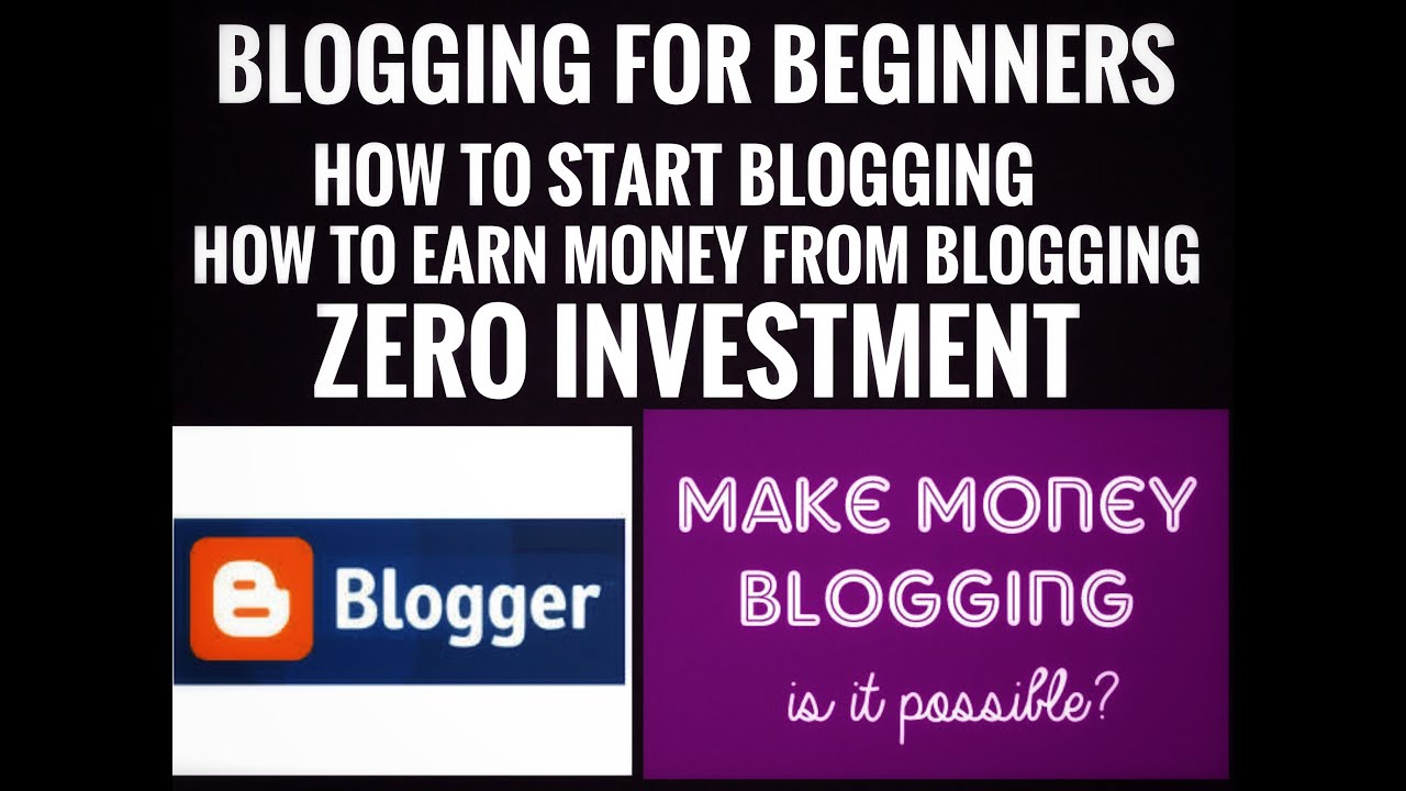 How to earn money from blogging for beginnerss 2020 || Blogging for beginners 2020