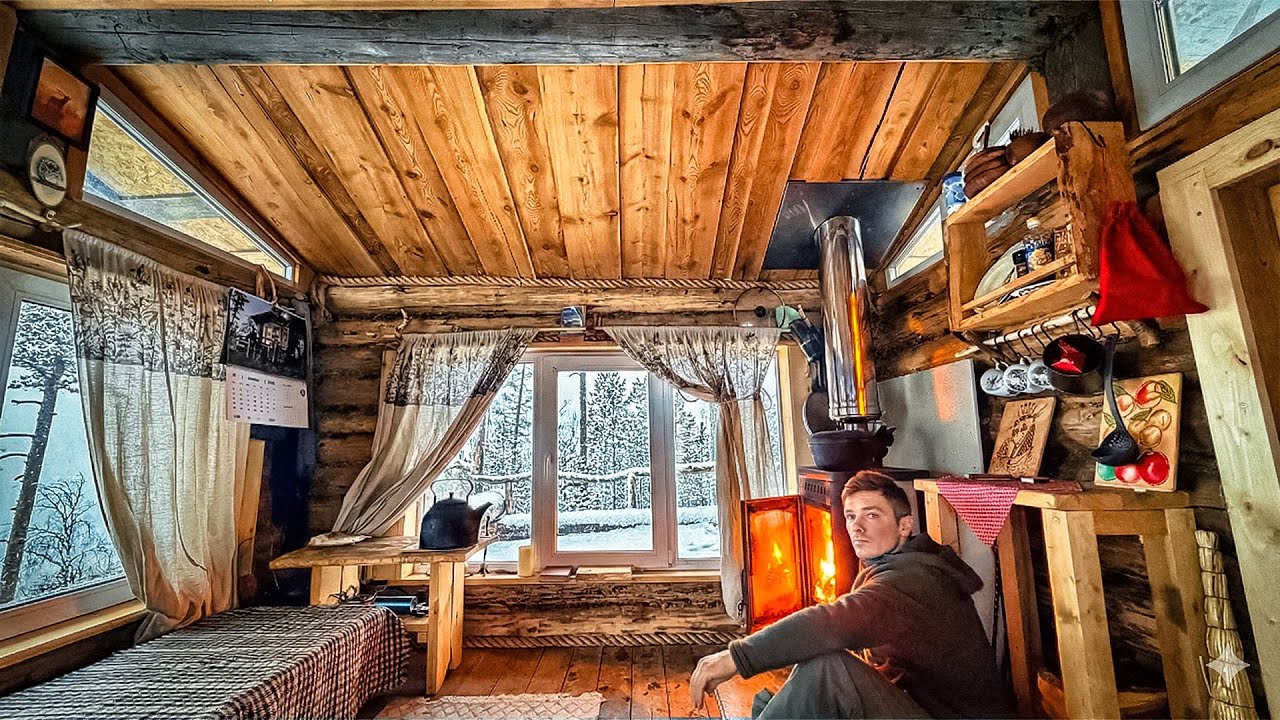 BIG HUT ON A CLIFF - CAN YOU LIVE HERE?