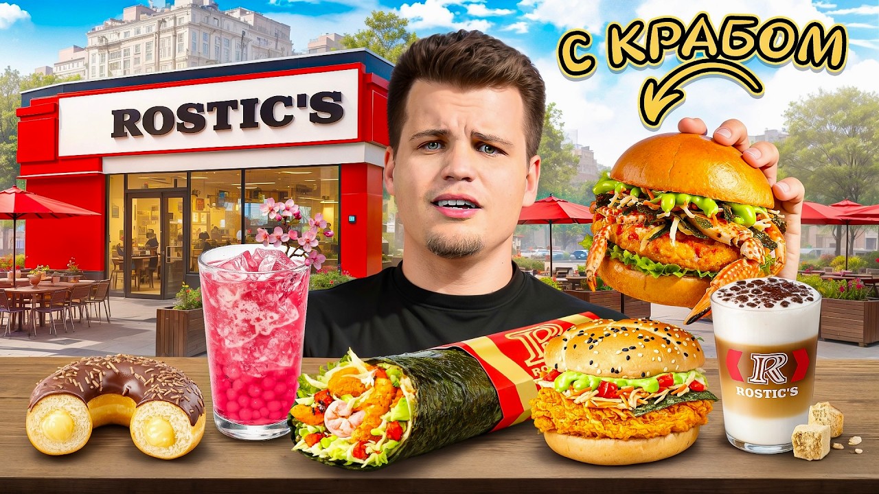 Попробовал все НОВИНКИ в РОСТИКС!