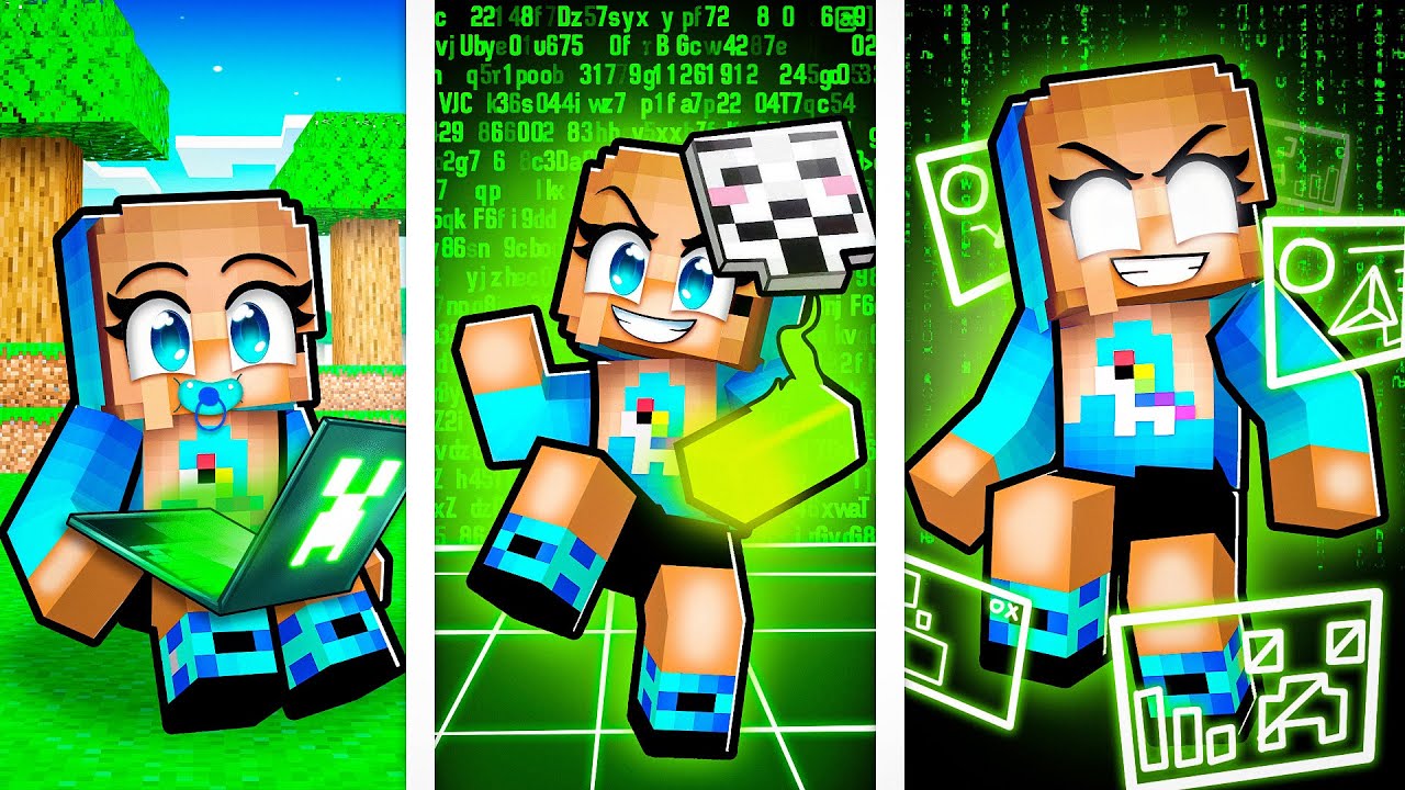 ŽIVOT HACKERA v Minecraftu! 👨🏻‍💻