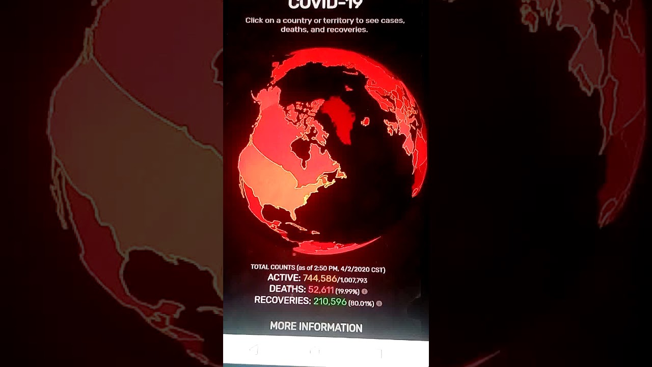 Coronavirus se acerca a un mill&oacute;n de personas contagiadas en todo el mundo