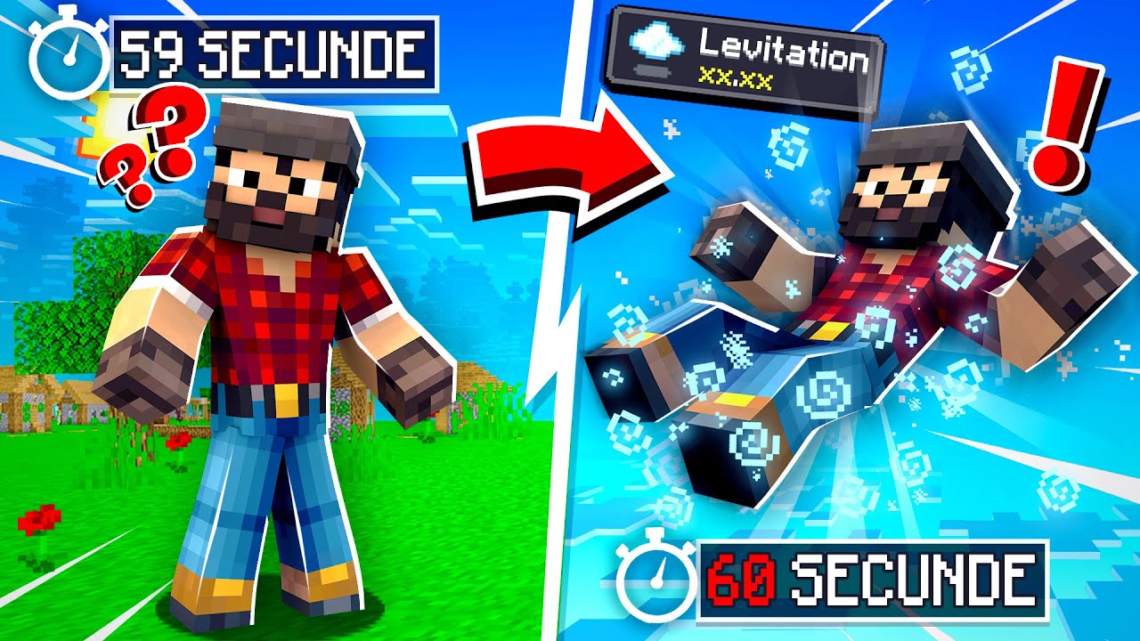 Minecraft Dar Primesc Efecte Random in Fiecare Minut...