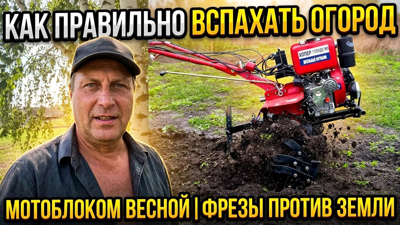 Честный обзор моего Мотоблока