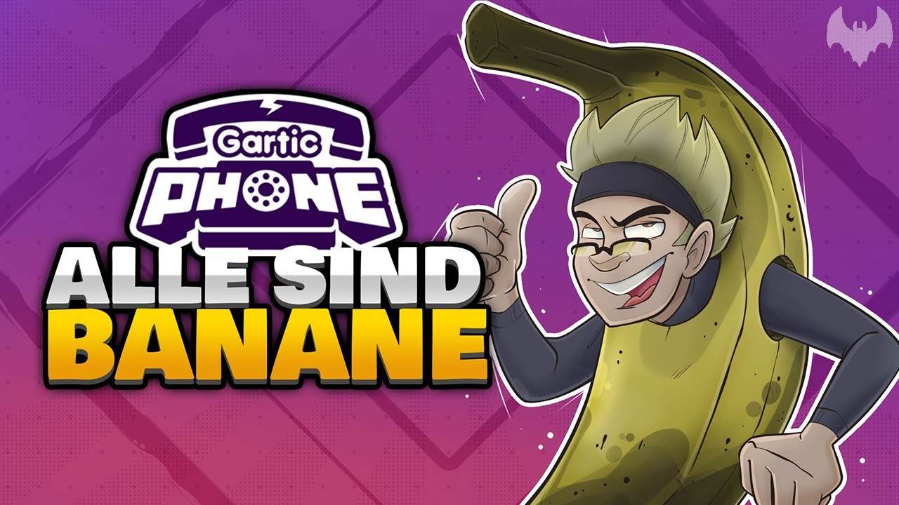 DHALUCARD im BANANENKOSTÜM 🍌 - ♠ Gartic Phone ♠