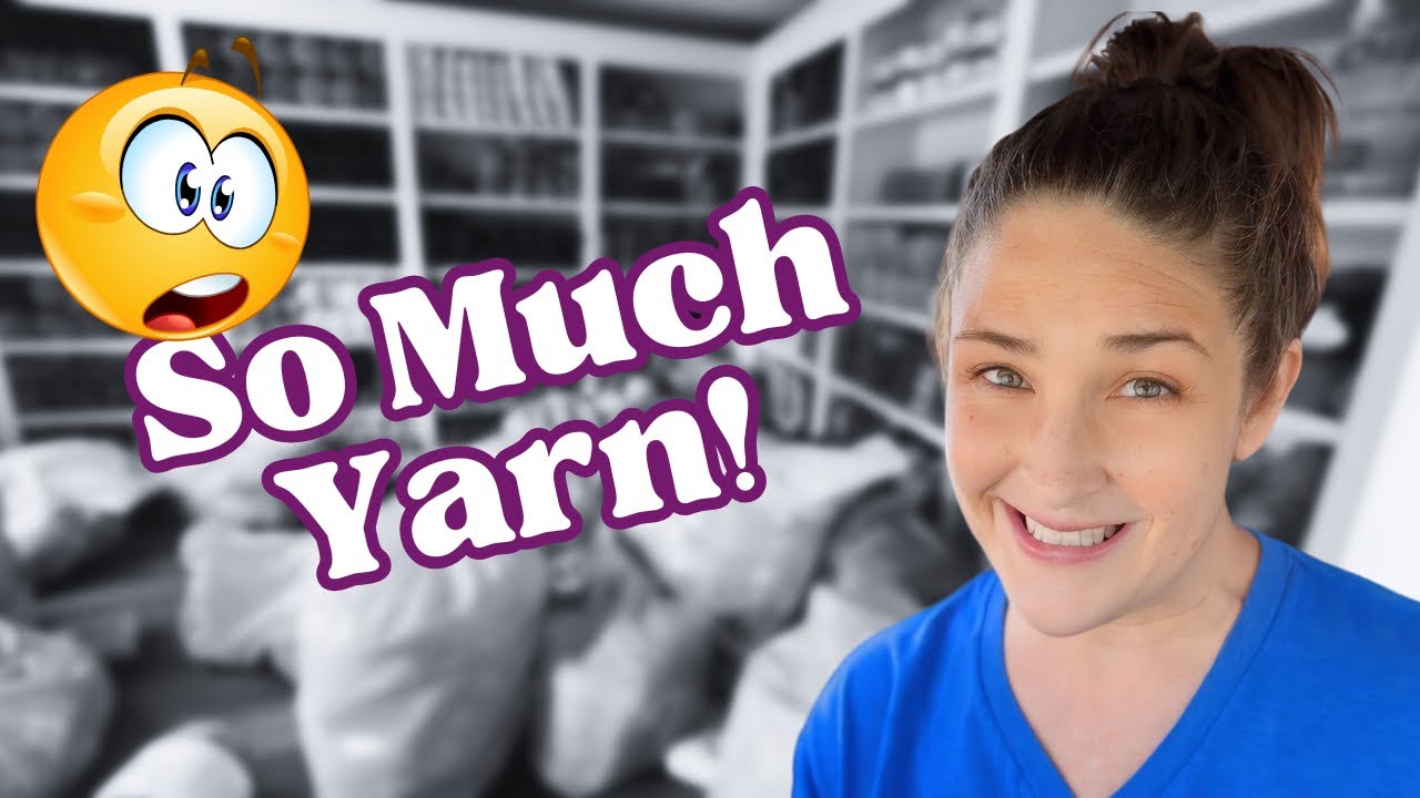 Ultimate YARN ORGANIZATION ~ Slowly Transforming My Mom’s GIGANTIC YARN STASH 🤯 #2