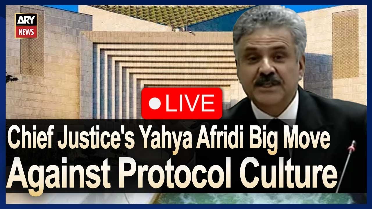 🔴LIVE | CJP Yahya Afridi Addresses Judicial Conference | ARY News Live