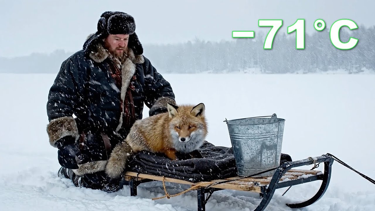 A Man Saving a Fox in −71°C - A Quiet Rescue