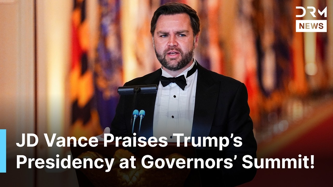 “We Admire Your Leadership”, JD Vance Delivers Powerful Speech at Trump’s Governors’ Summit | AC1Z