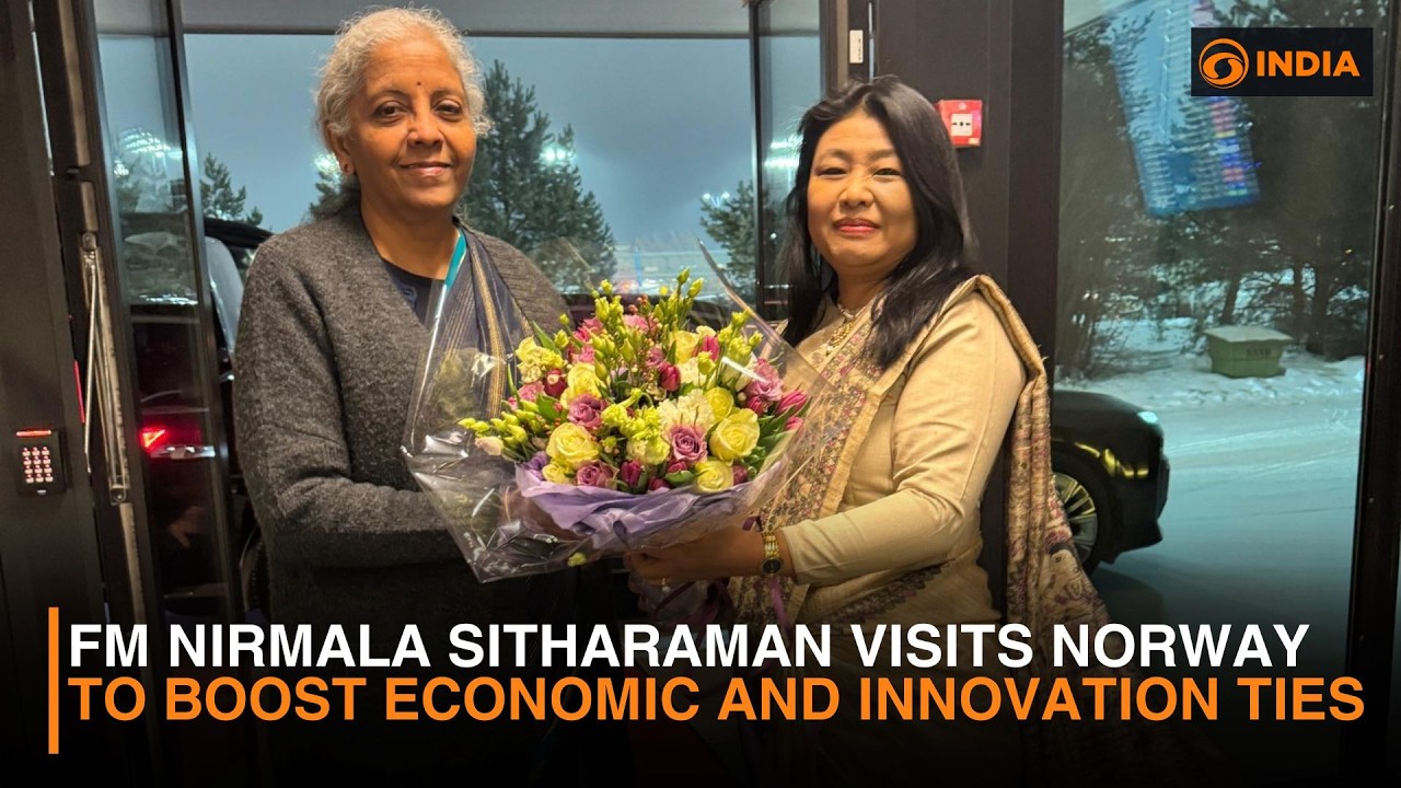 FM Nirmala Sitharaman Visits Norway to Boost Economic and Innovation Ties