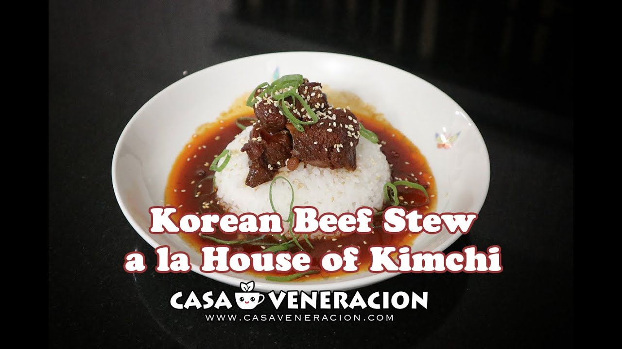 Korean Beef Stew a la House of Kimchi