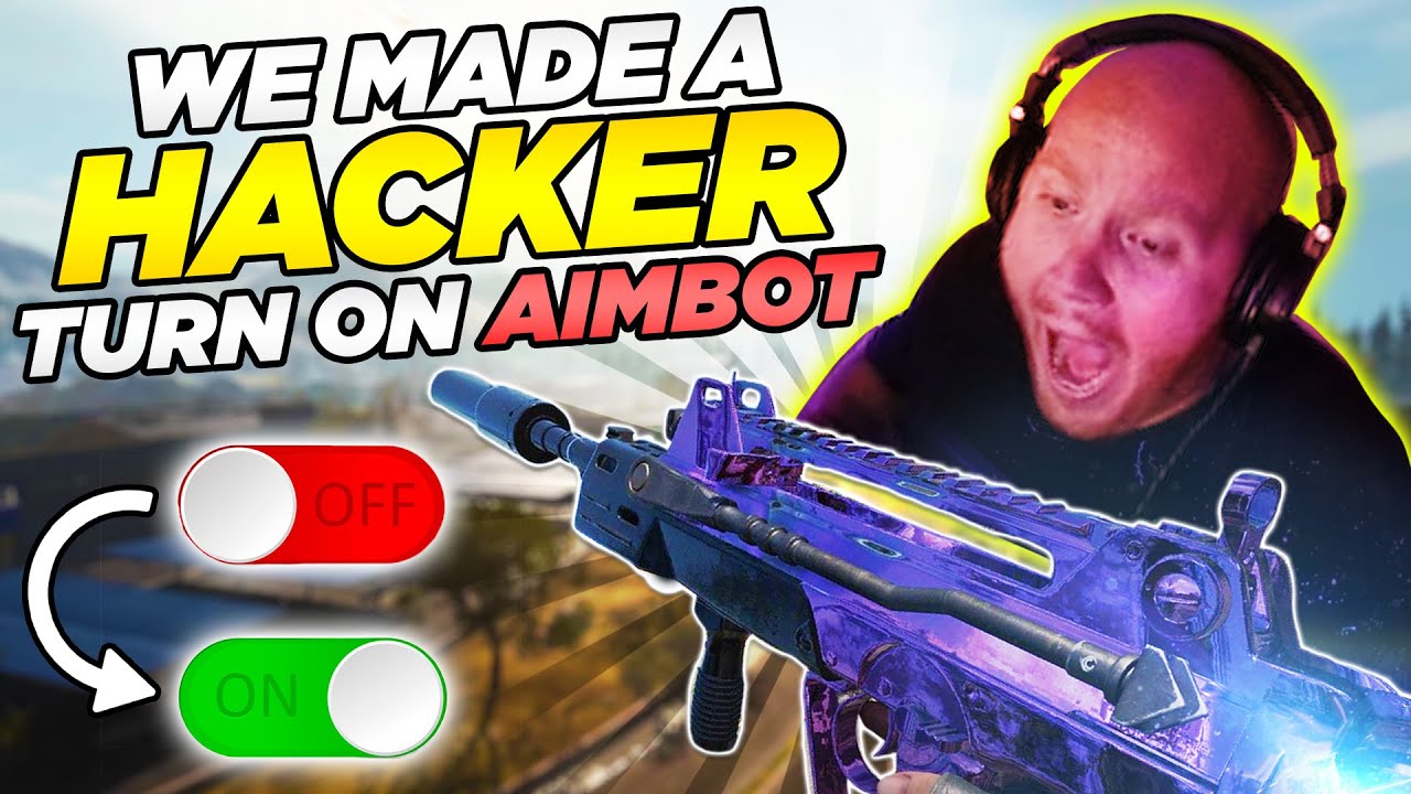 WE MADE A HACKER TURN ON HIS AIMBOT...