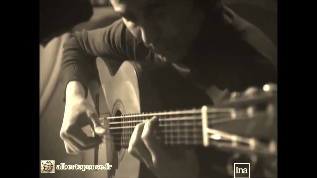 Ponce plays Llobet for Television 1970