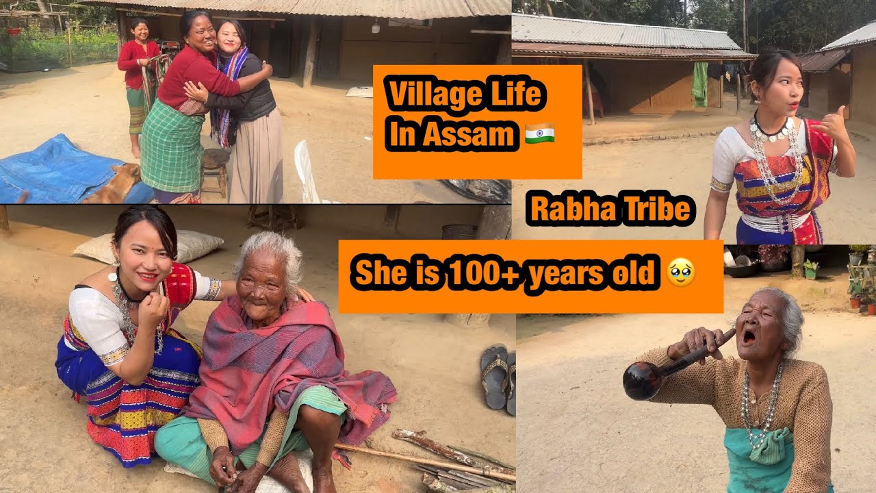 VILLAGE LIFE OF RABHA PEOPLE IN ASSAM GOALPARA, FAMILY VLOG WITH MY SUBSCRIBERS