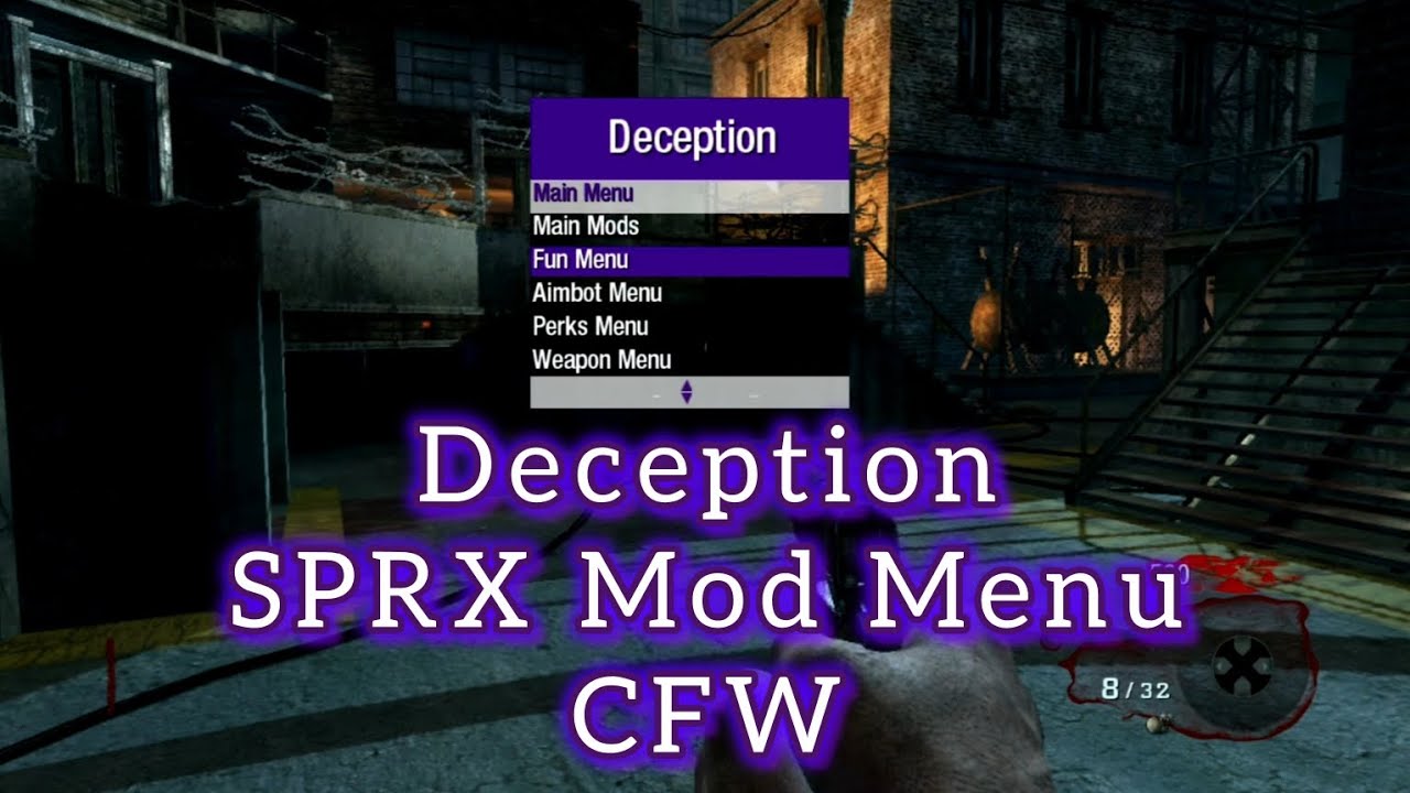 BO1 | 1.13 | Deception | Zombies | SPRX Mod Menu | (CFW) [+Download]