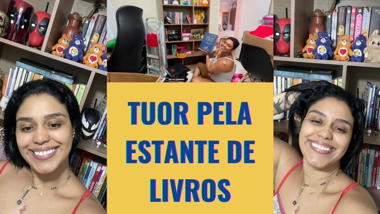 Tour pela Minha Estante de Livros 📚 | Livros Favoritos e Minha Coleção