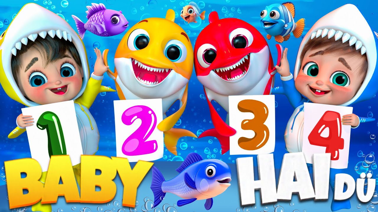 Unterwasserwelt von Baby Hai | Kinderreime für Kinder | Super Luca Deutsch #kinderlieder