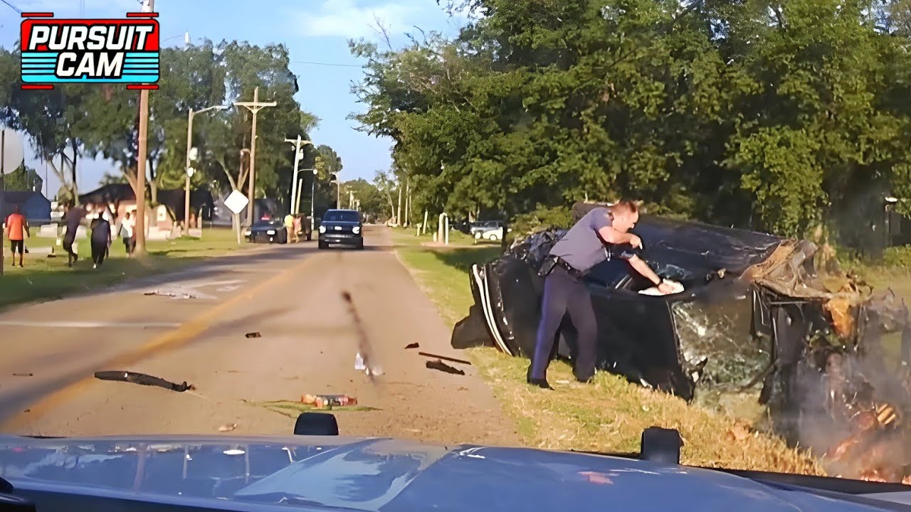 Wildest Dodge Charger Police Pursuits - Caught on Dashcam