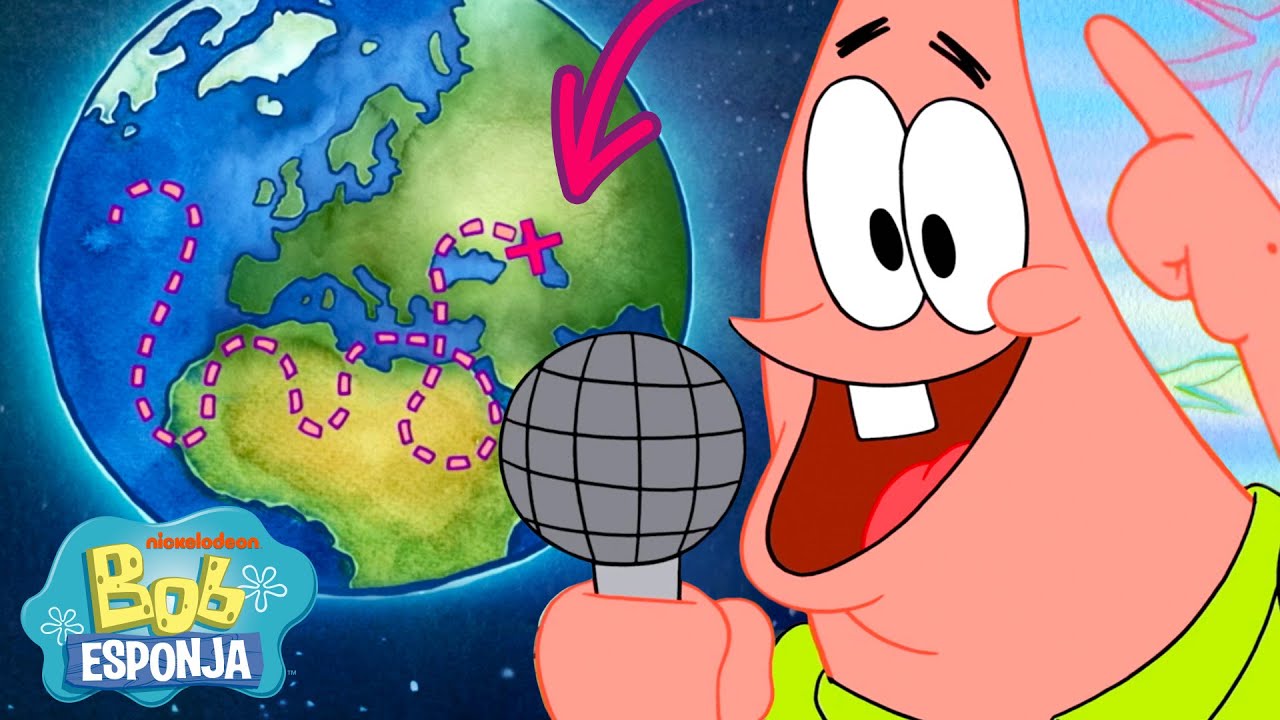 O Show do Patrick Estrela | Os lugares favoritos do Patrick na Fenda do Biqu&iacute;ni 📍 | Bob Esponja