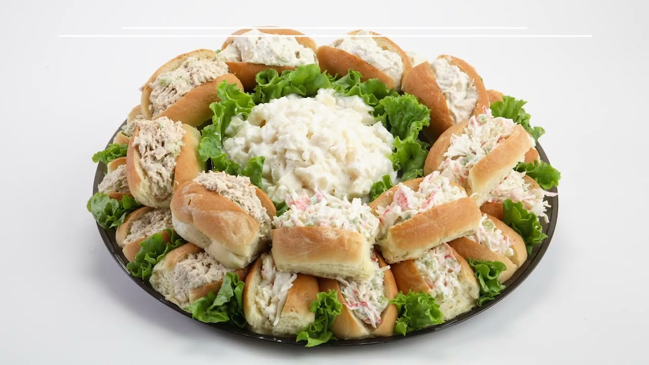 How We Make Our Finger Sandwich Platter