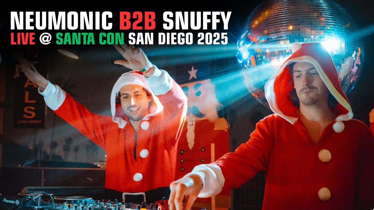 Neumonic B2B Snuffy LIVE @ Santa Con San Diego 2025