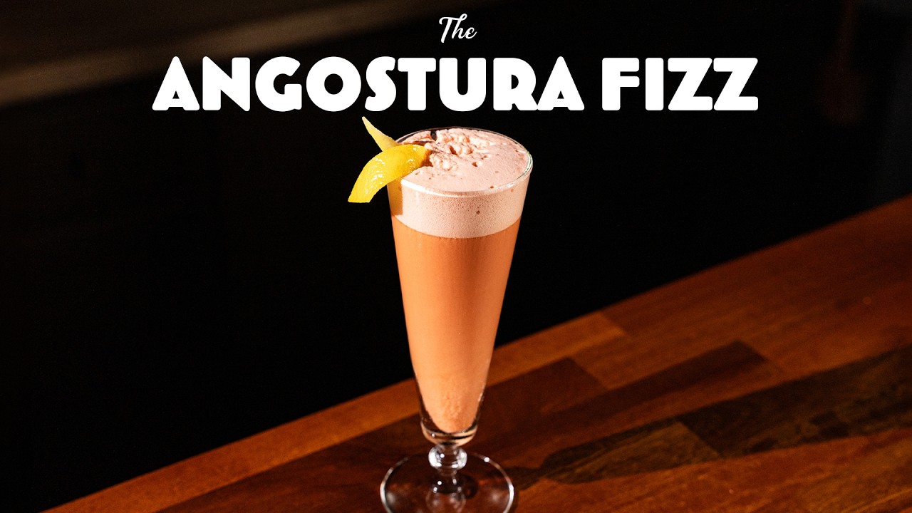 The Angostura Fizz is just as good today as it was 120 years ago