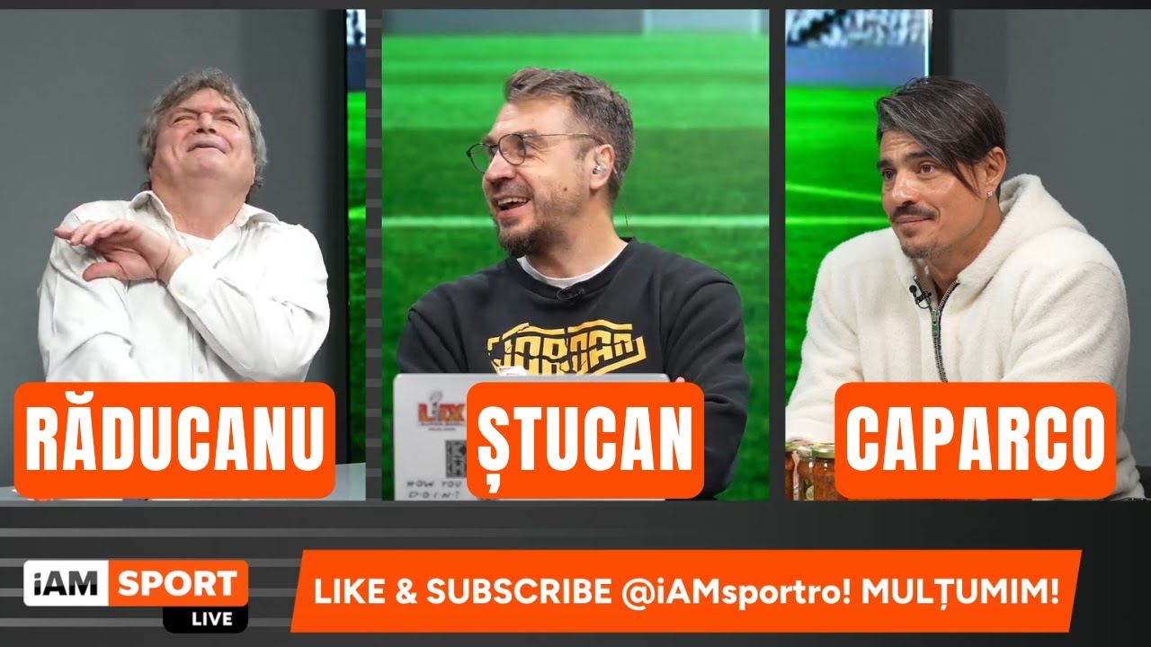 iAMsport LIVE - 4 Decembrie | Becali sfidează Cupa României. Ștucan x Caparco x Răducanu
