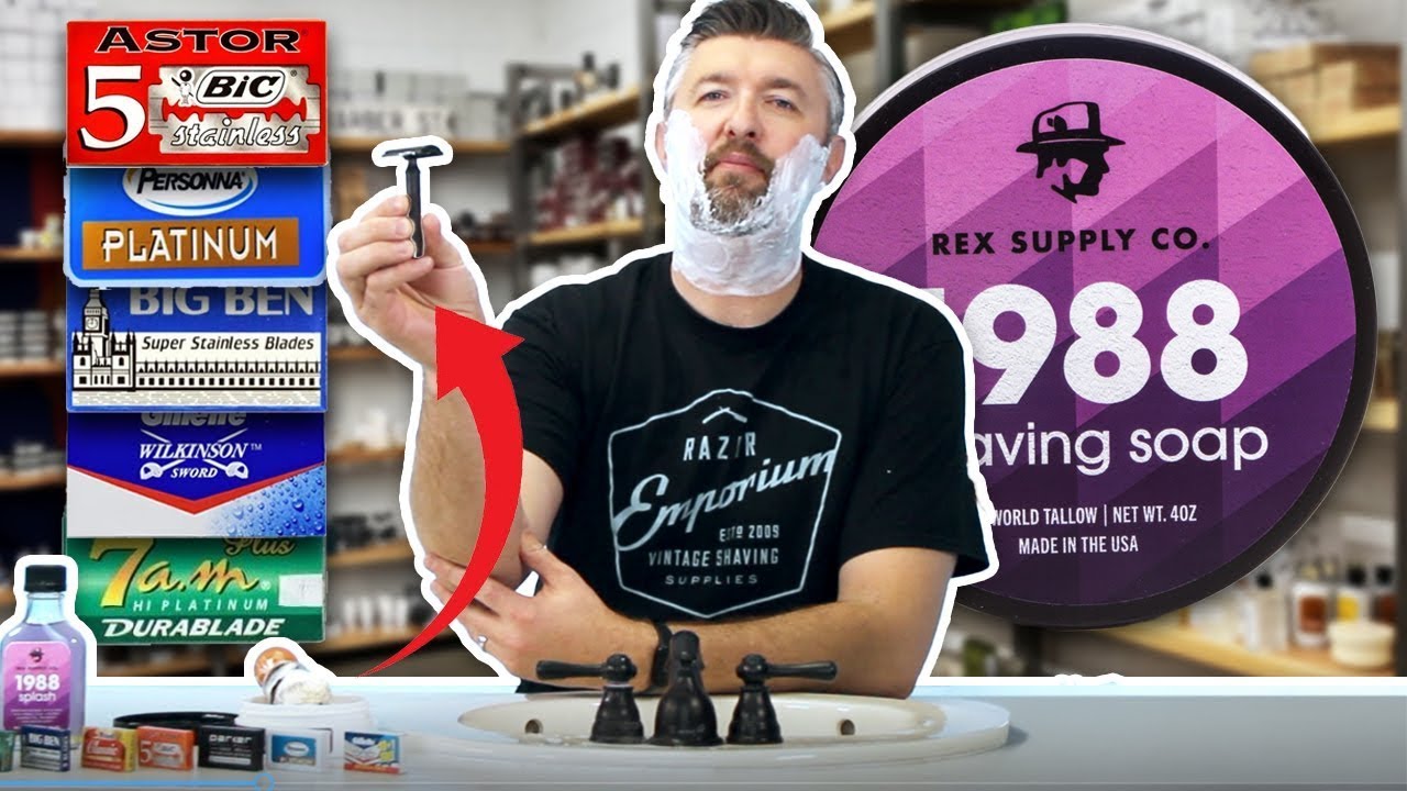 7 Blades in 1 Shave: Which DE Razor Blade is the Best Shave? Which Blade is the Sharpest?