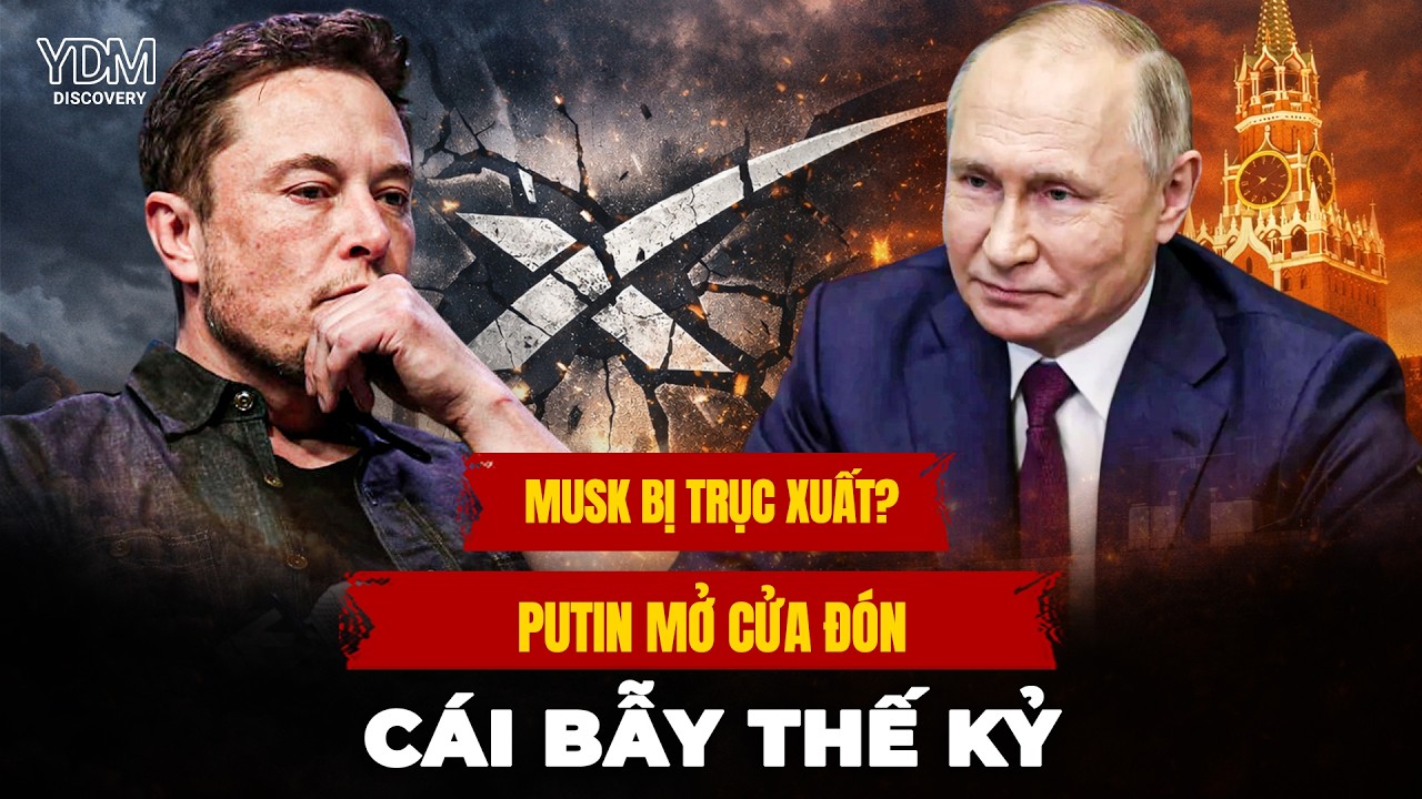Putin Muốn Musk Sang Nga? Bí Ẩn Sau Lời Mời Tị Nạn Chính Trị | @YouthYDM