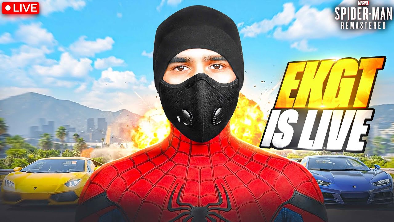 Part #1 Becoming Spider-Man 🕷️ | Spider-Man Remastered Live Gameplay (PS5)