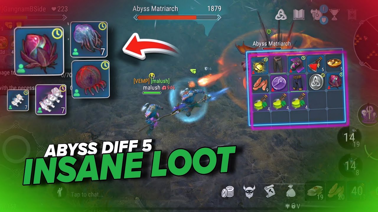 FROSTBORN | Difficulty 5 ABYSS is INSANE! 😱 (Infinite Purple Loot & Dispel)