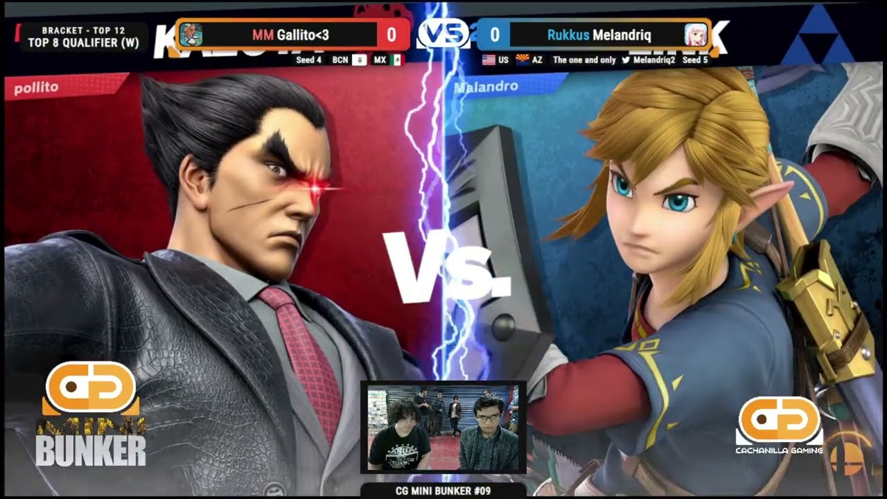 CG mini Bunker #09 - Singles Bracket - Winners Quarter-Final - Gallito vs Melandriq