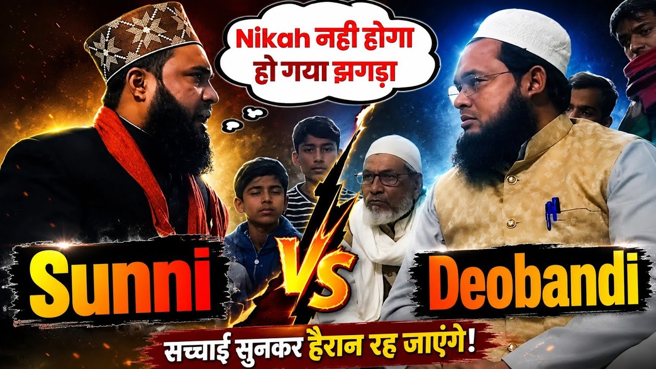 Nikah Padhane Deobandi Aaya to Sunni Ne Kaha Nikah Nahi Hoga | Sunni VS Deobandi